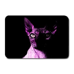 Pink Sphynx Cat Plate Mats by Valentinaart