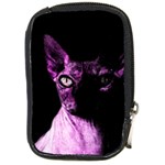 Pink Sphynx cat Compact Camera Cases Front