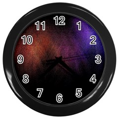 Point Light Luster Surface Wall Clocks (black) by Simbadda