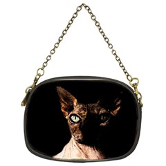 Sphynx Cat Chain Purses (one Side)  by Valentinaart