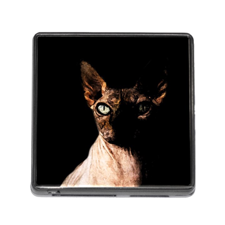 Sphynx cat Memory Card Reader (Square)