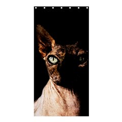 Sphynx Cat Shower Curtain 36  X 72  (stall)  by Valentinaart