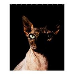 Sphynx Cat Shower Curtain 60  X 72  (medium)  by Valentinaart