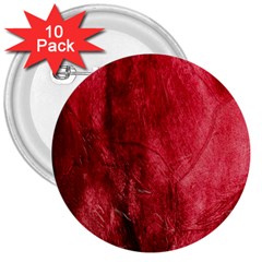 Red Background Texture 3  Buttons (10 Pack)  by Simbadda