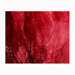 Red Background Texture Small Glasses Cloth by Simbadda