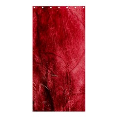 Red Background Texture Shower Curtain 36  X 72  (stall)  by Simbadda