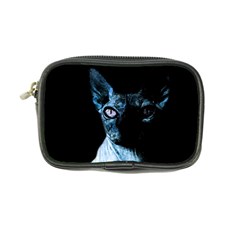 Blue Sphynx Cat Coin Purse by Valentinaart