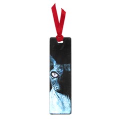 Blue Sphynx Cat Small Book Marks by Valentinaart