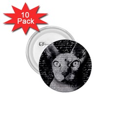 Sphynx Cat 1 75  Buttons (10 Pack) by Valentinaart