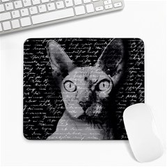 Sphynx Cat Large Mousepads by Valentinaart