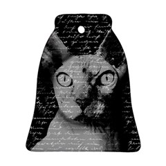 Sphynx Cat Bell Ornament (two Sides) by Valentinaart