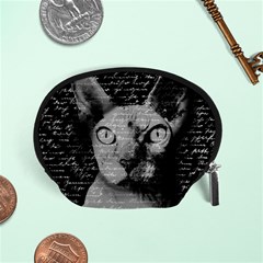 Sphynx Cat Accessory Pouches (small)  by Valentinaart