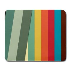 Texture Stripes Lines Color Bright Large Mousepads by Simbadda