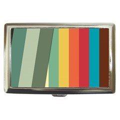 Texture Stripes Lines Color Bright Cigarette Money Cases by Simbadda