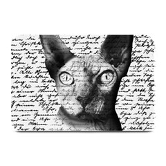 Sphynx Cat Plate Mats by Valentinaart