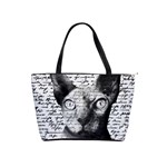 Sphynx cat Shoulder Handbags Front