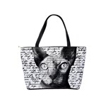 Sphynx cat Shoulder Handbags Back