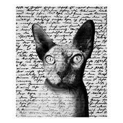 Sphynx Cat Shower Curtain 60  X 72  (medium)  by Valentinaart