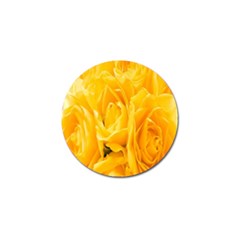 Yellow Neon Flowers Golf Ball Marker (10 Pack) by Simbadda