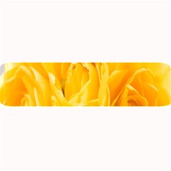 Yellow Neon Flowers Large Bar Mats