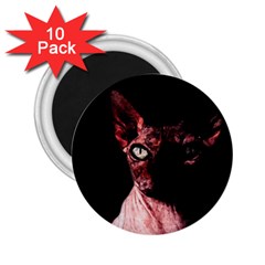 Sphynx Cat 2 25  Magnets (10 Pack)  by Valentinaart