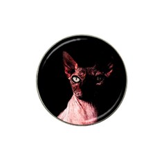 Sphynx Cat Hat Clip Ball Marker by Valentinaart