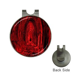 Tunnel Red Black Light Hat Clips With Golf Markers by Simbadda