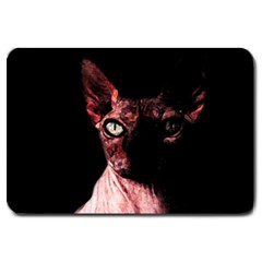 Sphynx Cat Large Doormat  by Valentinaart