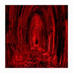 Tunnel Red Black Light Medium Glasses Cloth (2-side) by Simbadda