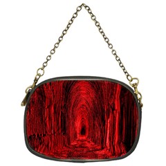 Tunnel Red Black Light Chain Purses (one Side)  by Simbadda