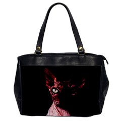 Sphynx Cat Office Handbags by Valentinaart