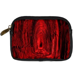 Tunnel Red Black Light Digital Camera Cases by Simbadda