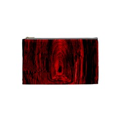 Tunnel Red Black Light Cosmetic Bag (small)  by Simbadda