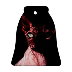 Sphynx Cat Bell Ornament (two Sides) by Valentinaart