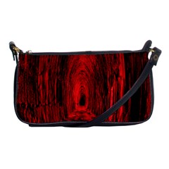 Tunnel Red Black Light Shoulder Clutch Bags by Simbadda