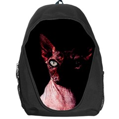 Sphynx Cat Backpack Bag by Valentinaart