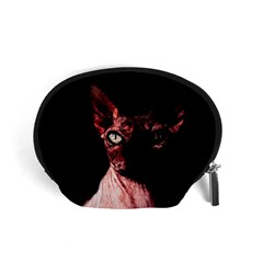 Sphynx Cat Accessory Pouches (small)  by Valentinaart