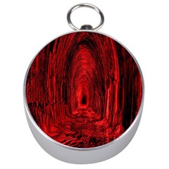 Tunnel Red Black Light Silver Compasses by Simbadda