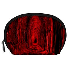 Tunnel Red Black Light Accessory Pouches (large)  by Simbadda