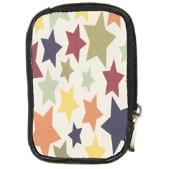 Star Colorful Surface Compact Camera Cases by Simbadda