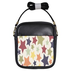 Star Colorful Surface Girls Sling Bags by Simbadda