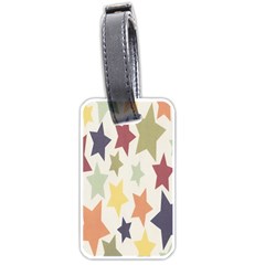 Star Colorful Surface Luggage Tags (one Side)  by Simbadda