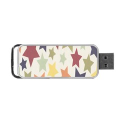 Star Colorful Surface Portable Usb Flash (one Side) by Simbadda