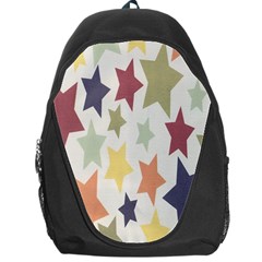 Star Colorful Surface Backpack Bag by Simbadda