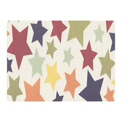 Star Colorful Surface Double Sided Flano Blanket (mini)  by Simbadda