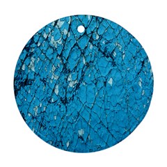 Surface Grunge Scratches Old Ornament (round) by Simbadda