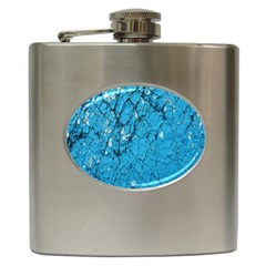 Surface Grunge Scratches Old Hip Flask (6 Oz) by Simbadda