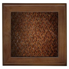 Texture Background Rust Surface Shape Framed Tiles by Simbadda