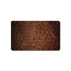 Texture Background Rust Surface Shape Magnet (name Card) by Simbadda