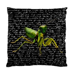 Mantis Standard Cushion Case (two Sides) by Valentinaart